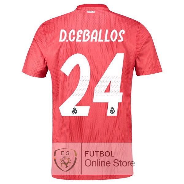 Camiseta D.Ceballos Real Madrid 18/2019 Tercera