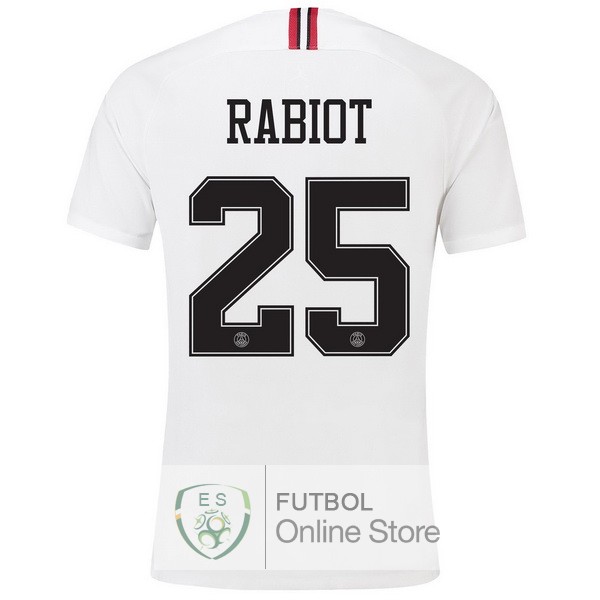 Camiseta Rabiot Paris Saint Germain 18/2019 Tercera Segunda
