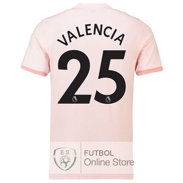 Camiseta Valencia Manchester United 18/2019 Segunda