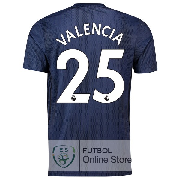 Camiseta Valencia Manchester United 18/2019 Tercera
