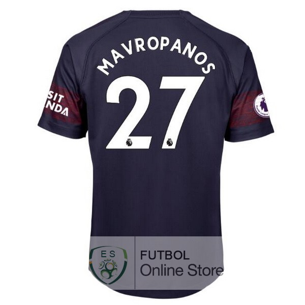 Camiseta Mavropanos Arsenal 18/2019 Segunda