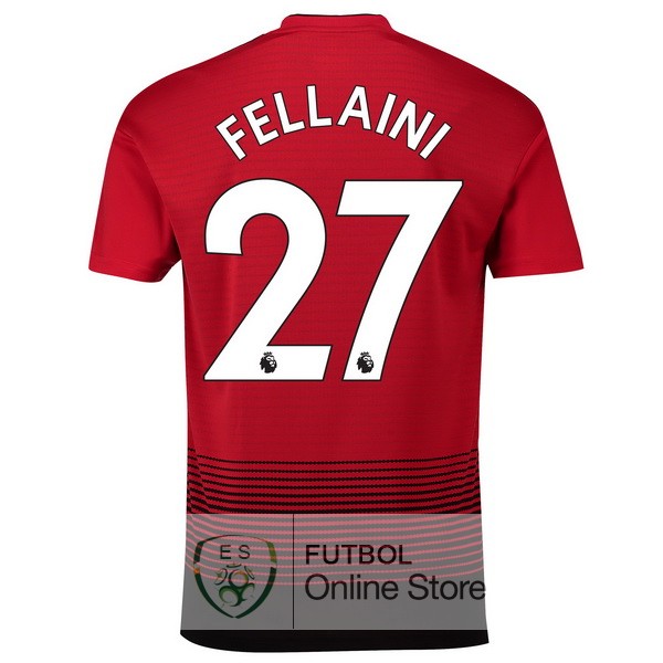 Camiseta Fellaini Manchester United 18/2019 Primera