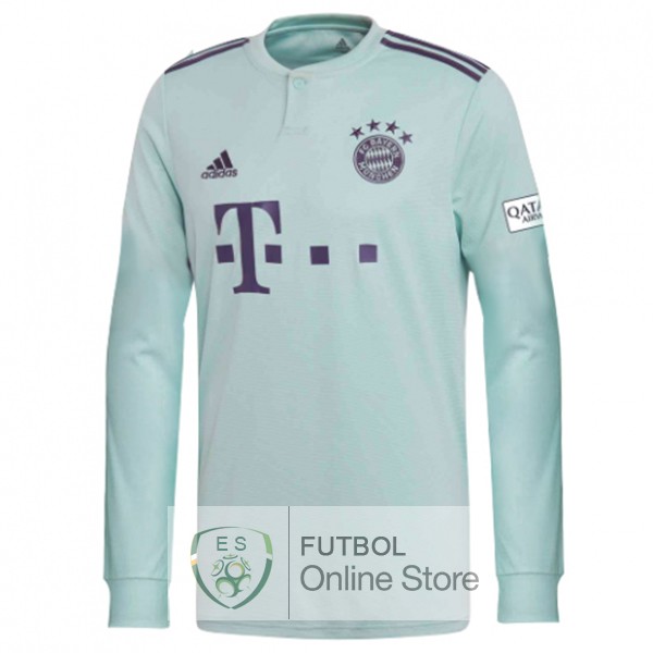 Camiseta Bayern Munich 18/2019 Manga Larga Segunda