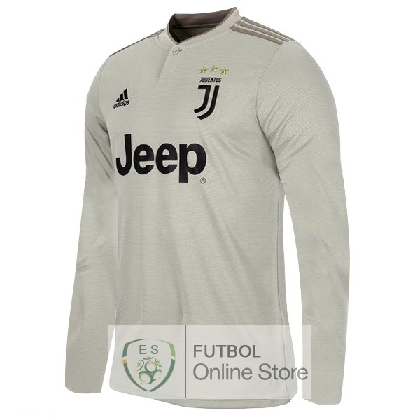 Camiseta Juventus 18/2019 Manga Larga Segunda