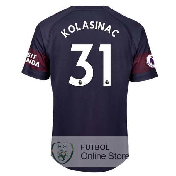 Camiseta Kolasinac Arsenal 18/2019 Segunda