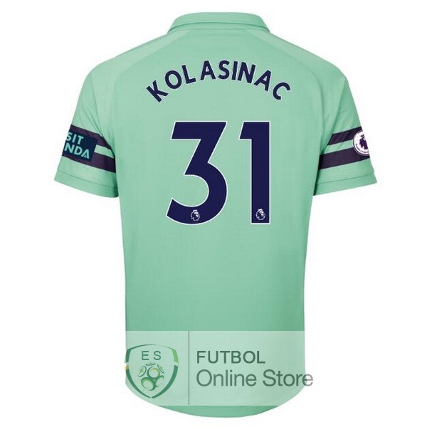Camiseta Kolasinac Arsenal 18/2019 Tercera