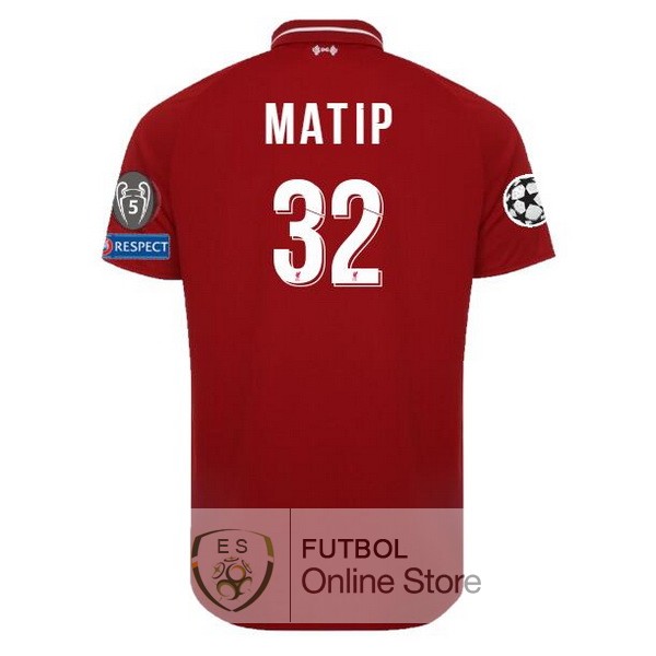 Camiseta Matip Liverpool 18/2019 Primera