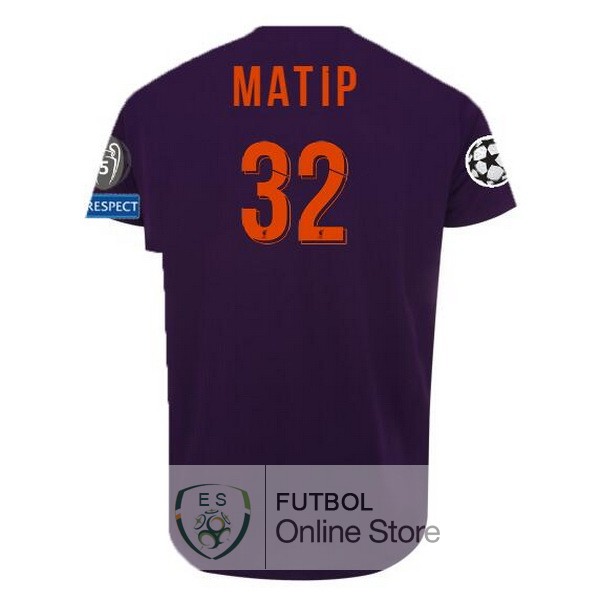 Camiseta Matip Liverpool 18/2019 Segunda