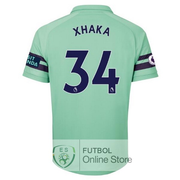 Camiseta Xhaka Arsenal 18/2019 Tercera