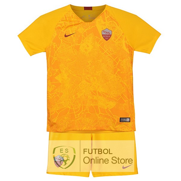 Camiseta As Roma Ninos 18/2019 Tercera