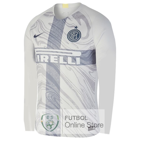 Camiseta Inter Milan 18/2019 Manga Larga Tercera