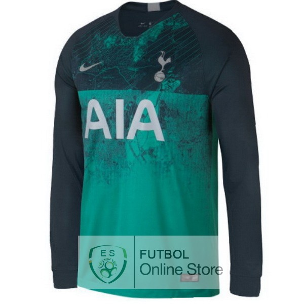 Camiseta Tottenham Hotspur 18/2019 Manga Larga Tercera