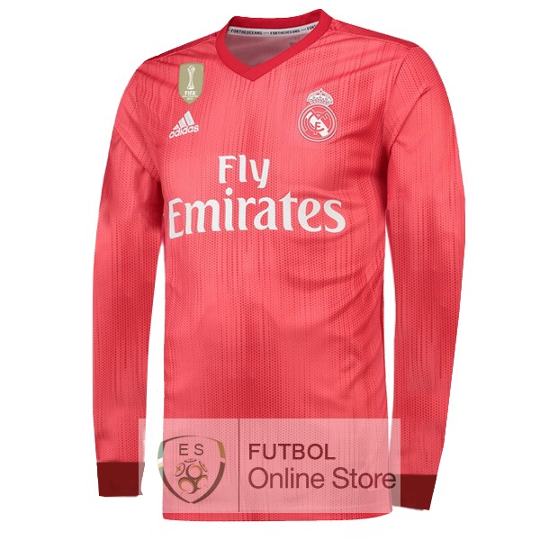 Camiseta Real Madrid 18/2019 Manga Larga Tercera