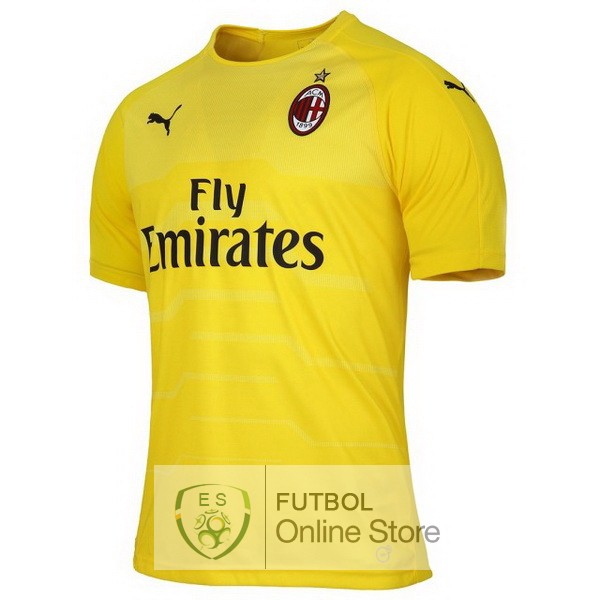 Camiseta AC Milan 18/2019 Portero Amarillo