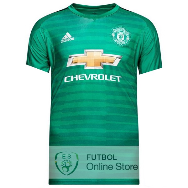 Camiseta Manchester United 18/2019 Portero Verde