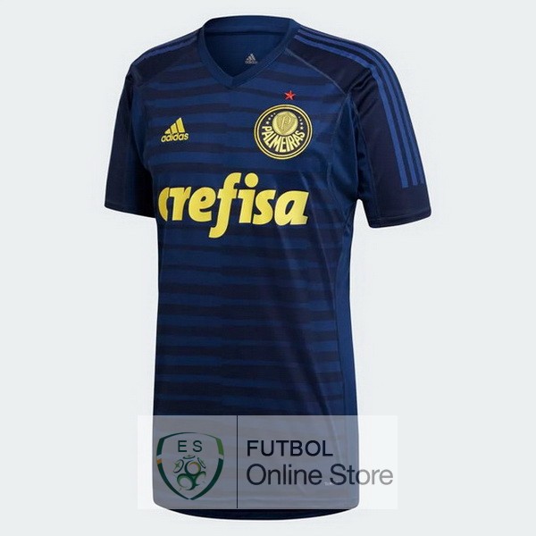 Camiseta Palmeiras 18/2019 Portero Azul