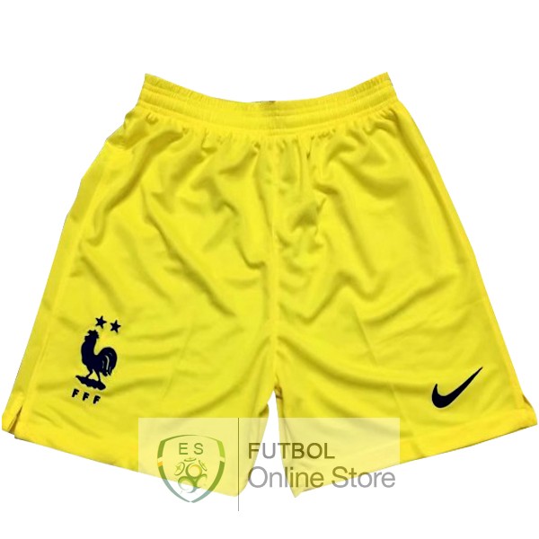 Pantalones Francia Championne du Monde 2018 Portero Amarillo