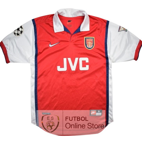 Retro Camiseta Arsenal 1998 1999 Primera
