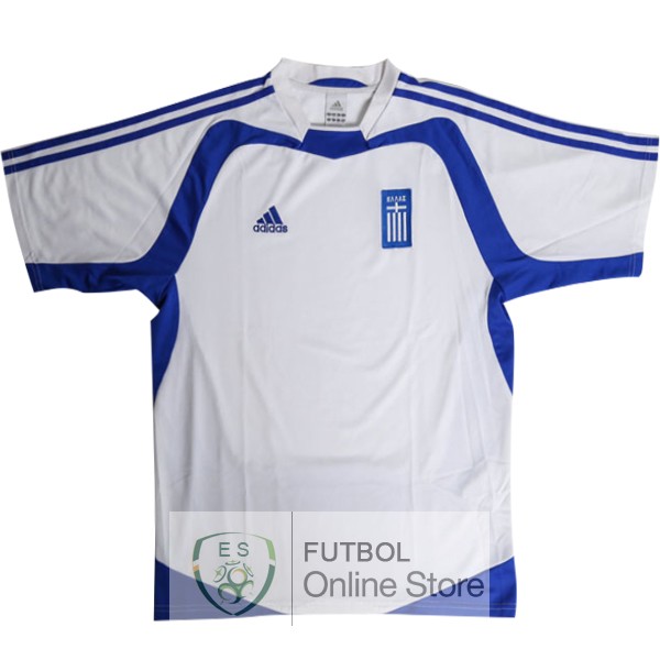 Copa Europea Camiseta Grecia Retro 2004 Amarillo