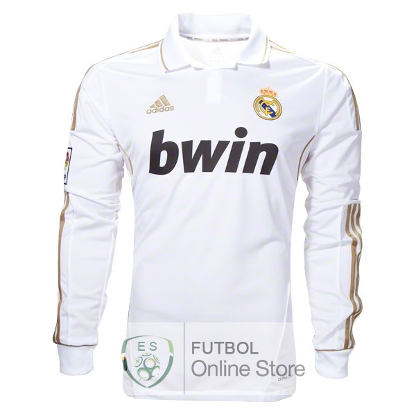 Retro Camiseta Real Madrid 2011 2012 Manga Larga Primera