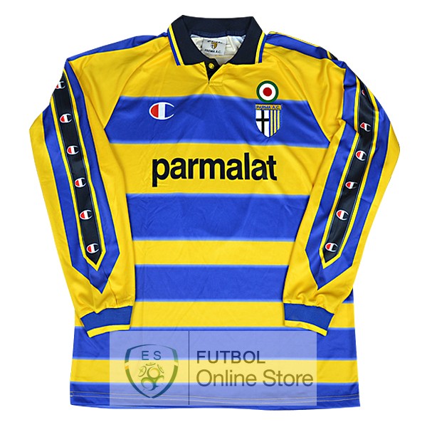 Retro Camiseta Parma 1999 2000 Manga Larga Primera
