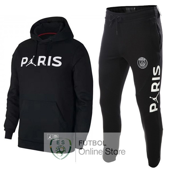 Camiseta Paris SG Chandal Ninos 18/2019 Negro Blanco