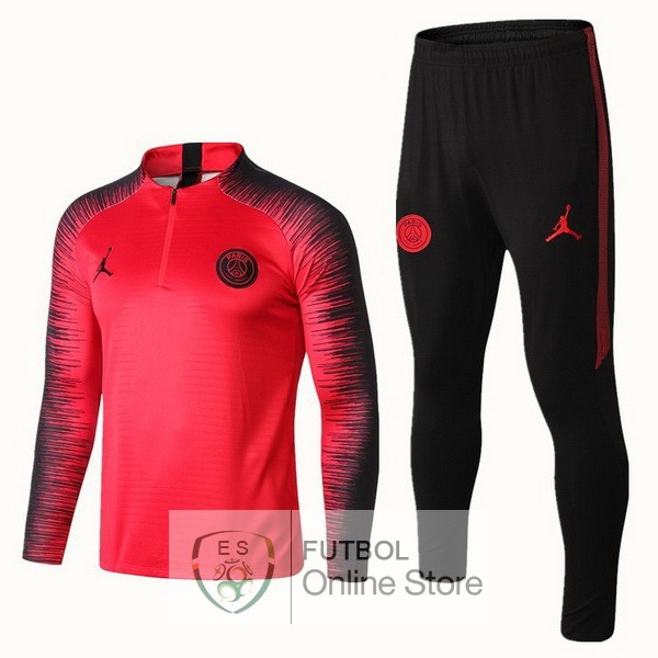 Camiseta Paris SG Chandal Ninos 18/2019 Rojo Marino