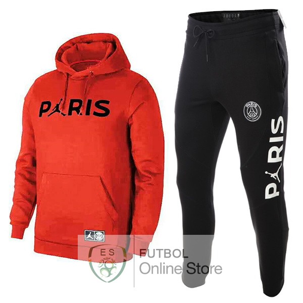 Camiseta Paris SG Chandal Ninos 18/2019 Rojo Negro