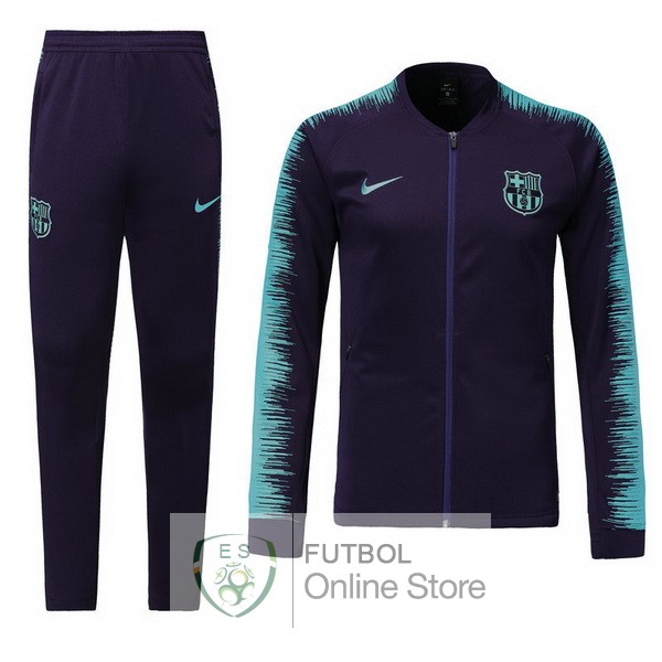 Camiseta Barcelona Chandal Ninos 18/2019 Negro Azul