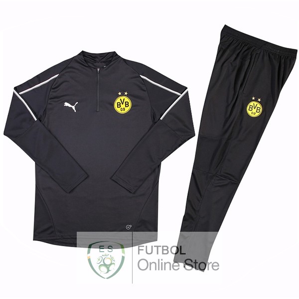 Camiseta Borussia Dortmund Chandal Ninos 18/2019 Negro