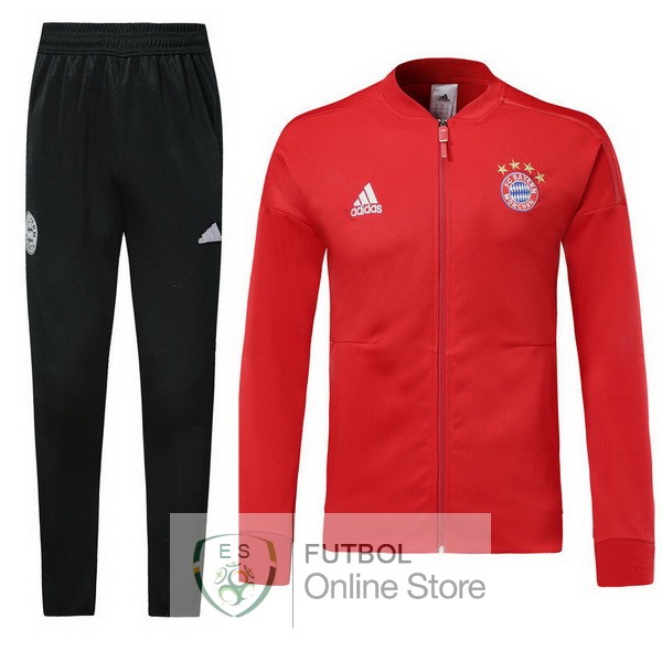 Camiseta Bayern Munich Chandal Ninos 18/2019 Rojo Negro