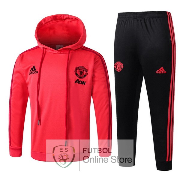 Camiseta Manchester united Chandal Ninos 18/2019 Rojo