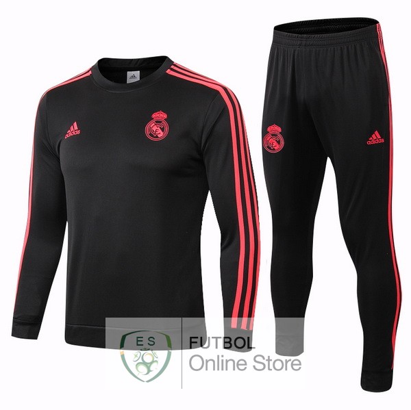 2018/19 Negro Rojo Chaqueta Ensemble Complet Real Madrid 2018/19 Negro Rojo Chaqueta Ensemble Complet Real Madrid