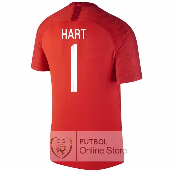 Camiseta Hart Inglaterra 2018 Segunda