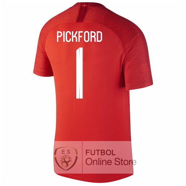 Camiseta Pickford Inglaterra 2018 Segunda