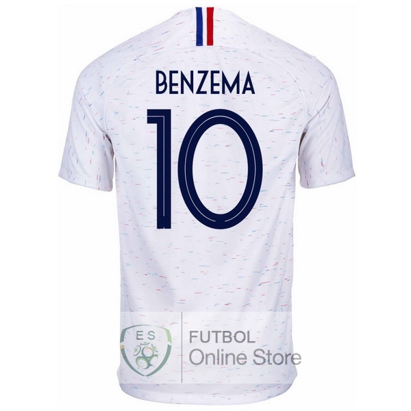Camiseta Benzema Francia 2018 Segunda