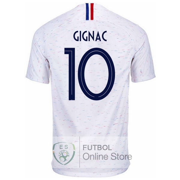 Camiseta Gignac Francia 2018 Segunda