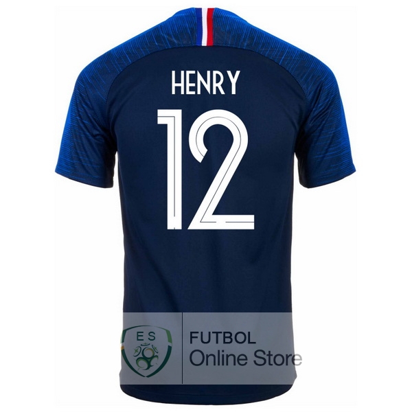 Camiseta Henry Francia 2018 Primera
