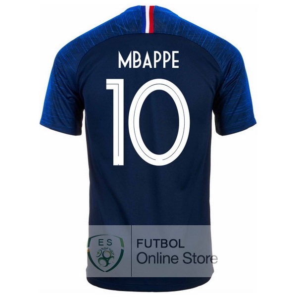 Camiseta Mbappe Francia 2018 Primera