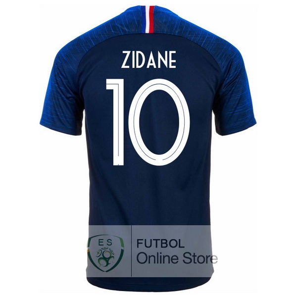 Camiseta Zidane Francia 2018 Primera