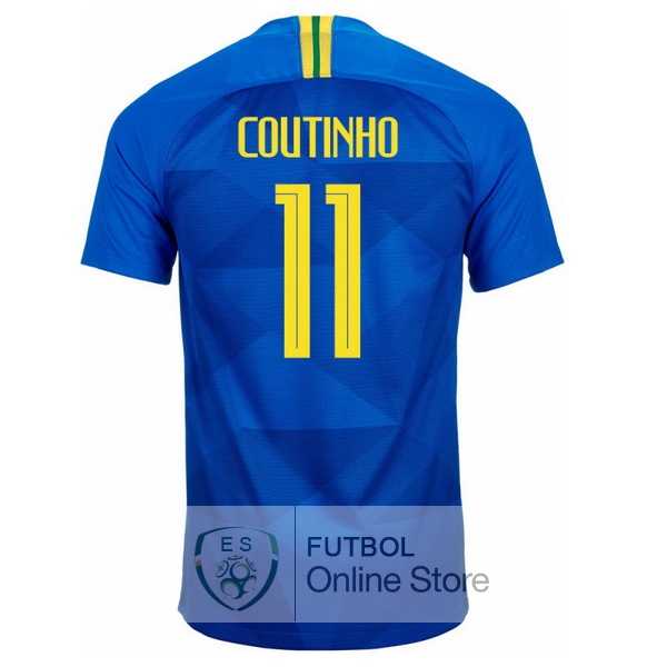 Camiseta Coutinho Brasil 2018 Segunda