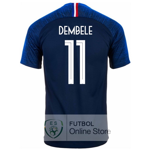 Camiseta Dembele Francia 2018 Primera