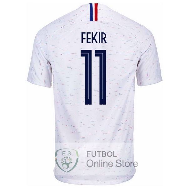 Camiseta Fekir Francia 2018 Segunda
