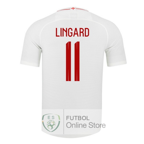 Camiseta Lingard Inglaterra 2018 Primera