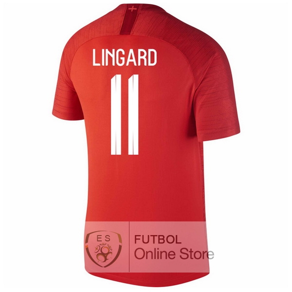 Camiseta Lingard Inglaterra 2018 Segunda