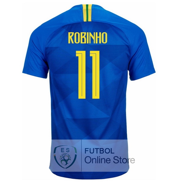 Camiseta Robinho Brasil 2018 Segunda