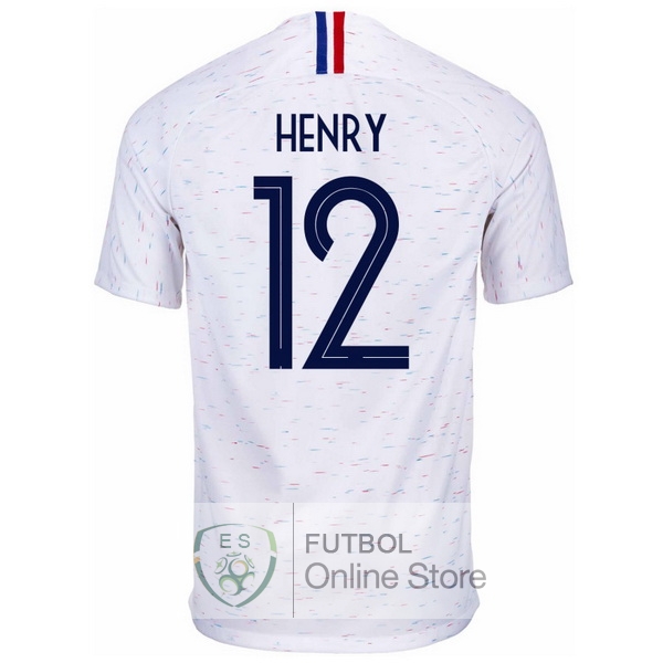 Camiseta Henry Francia 2018 Segunda