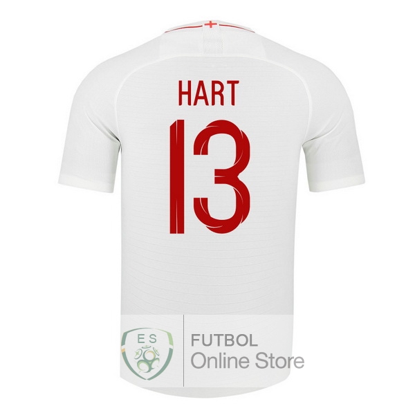 Camiseta Hart Inglaterra 2018 Primera
