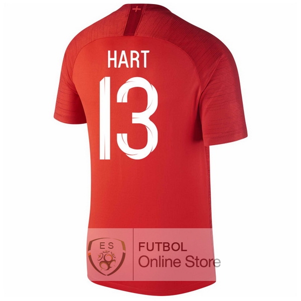 Camiseta Hart Inglaterra 2018 Segunda