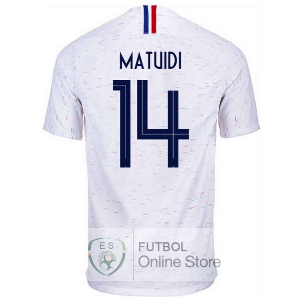 Camiseta Matuidi Francia 2018 Segunda
